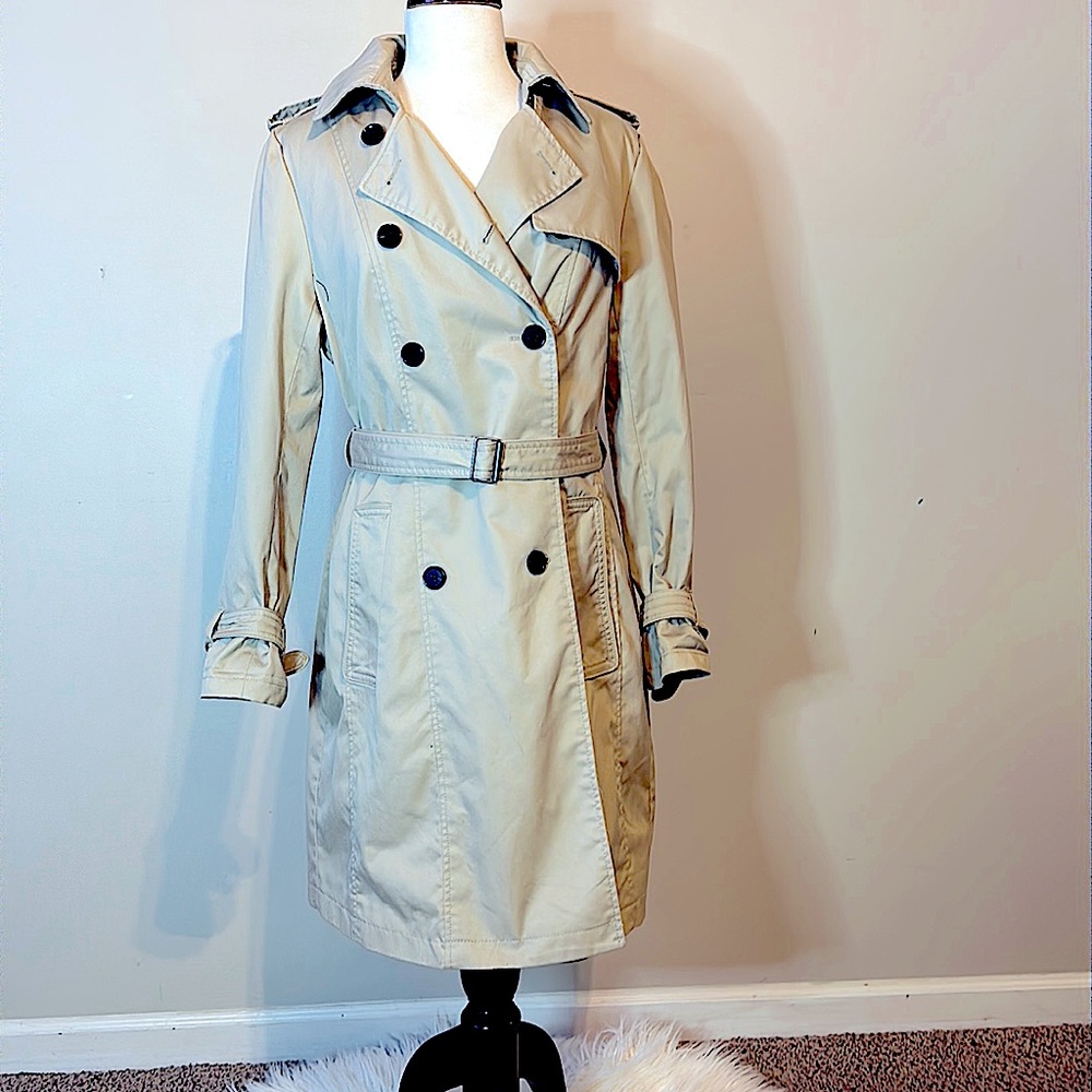 H&M KNEE LENGTH TRENCH COAT - Picture 1 of 6